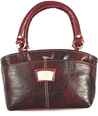 

L'Edera Hand-held Bag(Maroon)