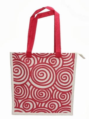 

Jute Tree Tote(Pink)