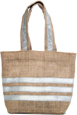 

Kohl Tote(Silver, Beige), Beige;silver