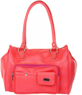 

JG Shoppe Hand-held Bag(Pink)