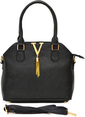 

AGINOS Messenger Bag(Black, Gold)