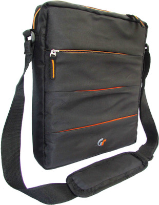 

Good Times Messenger Bag(Black, Orange)