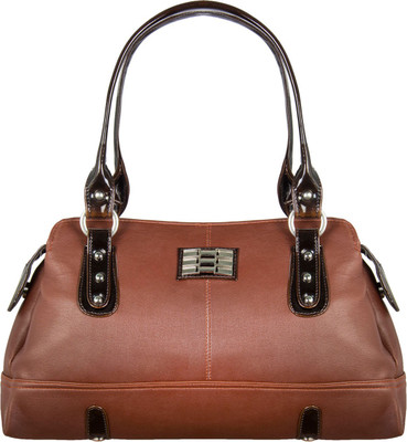 Louise Belgium Hand-held Bag(Brown)