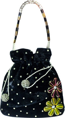 

Arisha kreation Co Pouch Potli(Black)