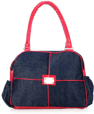 Frosty Fashion Hand-held Bag(Blue, Red)