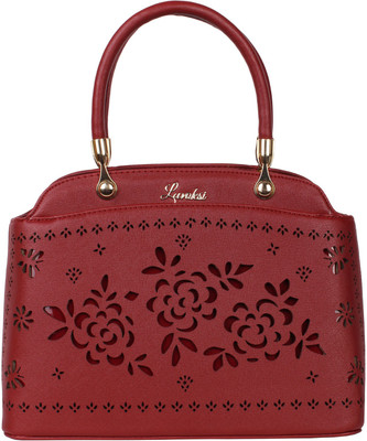 

Luvoksi Hand-held Bag(Maroon)