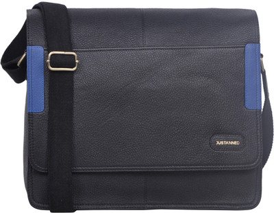 

Justanned Messenger Bag(Black)