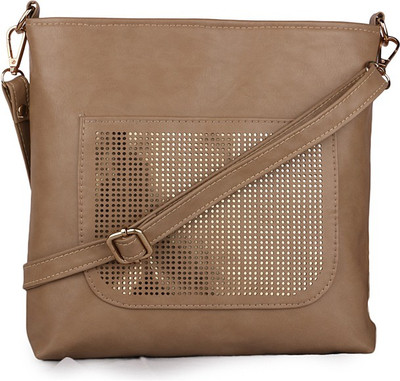 

Arfafashions Sling Bag(Beige)
