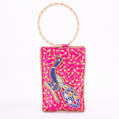 

Kleio Pouch Potli(Pink)