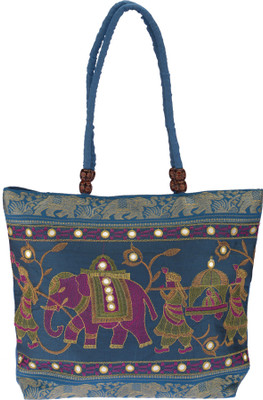 

Fashiondrobe Shoulder Bag(Blue, Black), Black;blue
