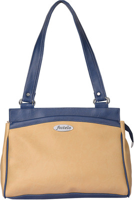 

Fostelo Shoulder Bag(Beige, Blue)