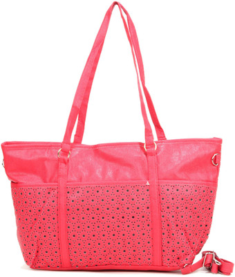 Liza Shoulder Bag(Red, Black), Black;red