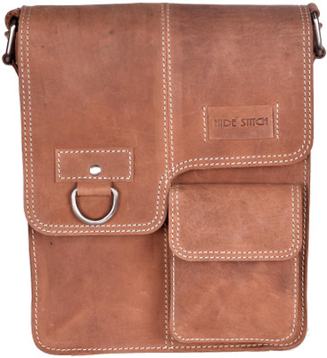 

Hidestitch Messenger Bag(Brown)