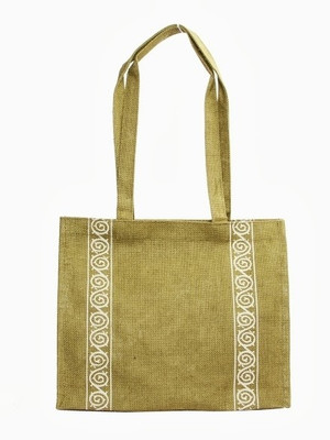

Jute Tree Tote(Green)
