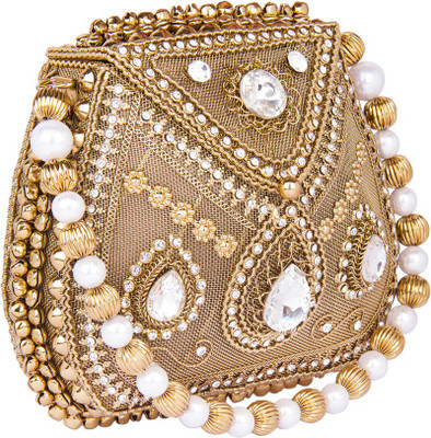 

ShravyaArts Pouch Potli(Gold)