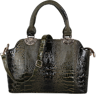 

Bags Craze Satchel(Black, Green)