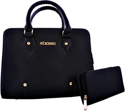 

Abrazo Hand-held Bag(Black)