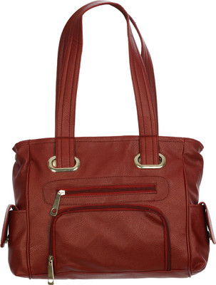 

Meridian Hand-held Bag(Maroon)