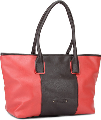 

Caprese Shoulder Bag(Red, Brown), Brown;red