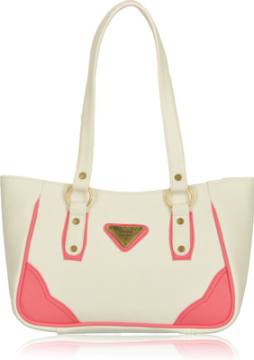 

Fantosy Shoulder Bag(White, Pink), Pink;white