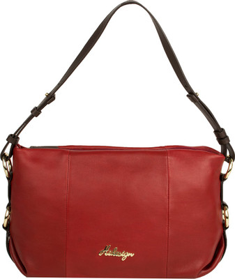

Hidesign Shoulder Bag(Red, Brown), Brown;red