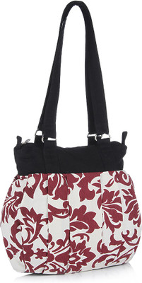 

Home Heart Shoulder Bag(Black, Red)