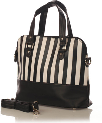 

Berrypeckers Hand-held Bag(Black, White)