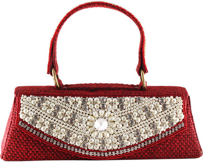 

Pretty Krafts Hand-held Bag(Maroon)