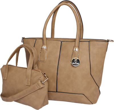 

Fur Jaden Tote(Beige)