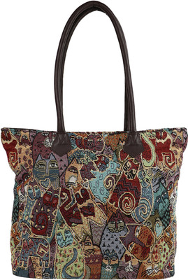 

Anekaant Shoulder Bag(Brown, Multicolor)