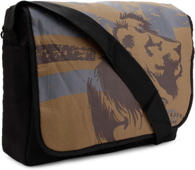 

Kanvas Katha Messenger Bag(Brown)