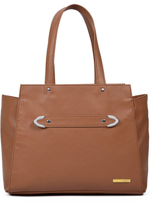 

Caliberry Hand-held Bag(Brown)