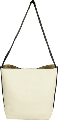 

20 Dresses Shoulder Bag(Beige, Black)