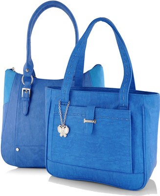 

Butterflies Hand-held Bag(Blue)