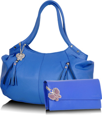 

Butterflies Hand-held Bag(Blue)