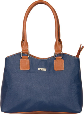 

Bern Shoulder Bag(Blue, Tan)