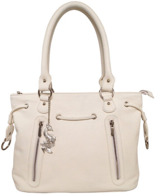 

Peacock Hand-held Bag(White)
