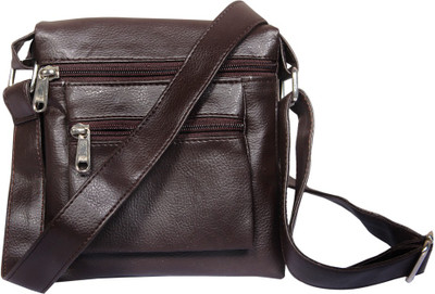 

Leather World Pouch Potli(Brown)