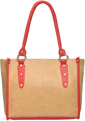 

Fostelo Shoulder Bag(Beige, Red)