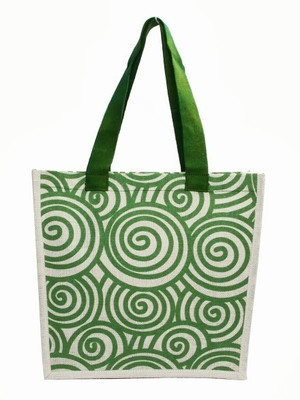 

Jute Tree Tote(Green)
