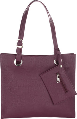 

The Blue Pink Hand-held Bag(Purple)