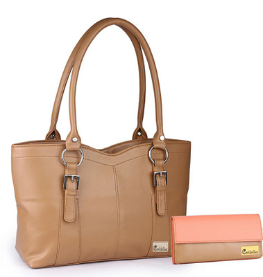 

Goldmine Hand-held Bag(Beige)