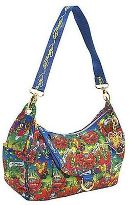 

Ed Hardy Hand-held Bag(Blue)