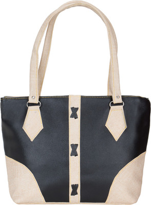 

Cottage Hand-held Bag(Black, White)