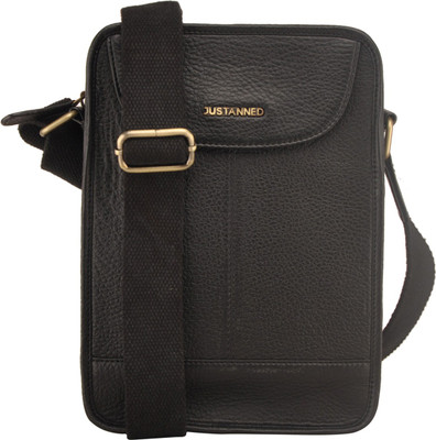 

Justanned Messenger Bag(Black)