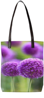 

Snoogg Tote(Purple, Green), Green;purple