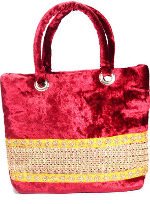 

Arisha kreation Co Hand-held Bag(Maroon)