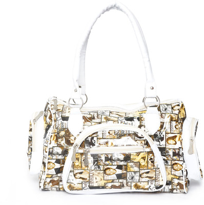 

Franclo Shoulder Bag(White, Yellow)