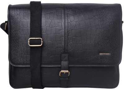 

Justanned Messenger Bag(Black)