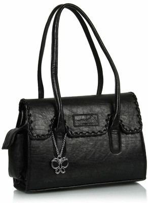 Butterflies Hand-held Bag(Black)